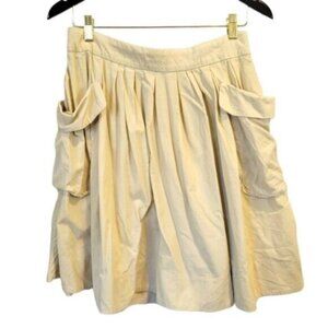 Maeve Anthropologie | Effortlessly Corduroy Skirt Utility Skirt Cream